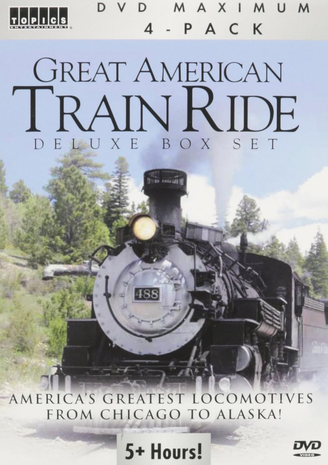 Great American Train Ride Deluxe Box Set (DVD) Used: Like New