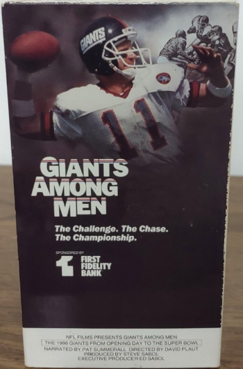 Giants Among Men: The 1986 New York Giants - NFL Films Championship Documentary DVD