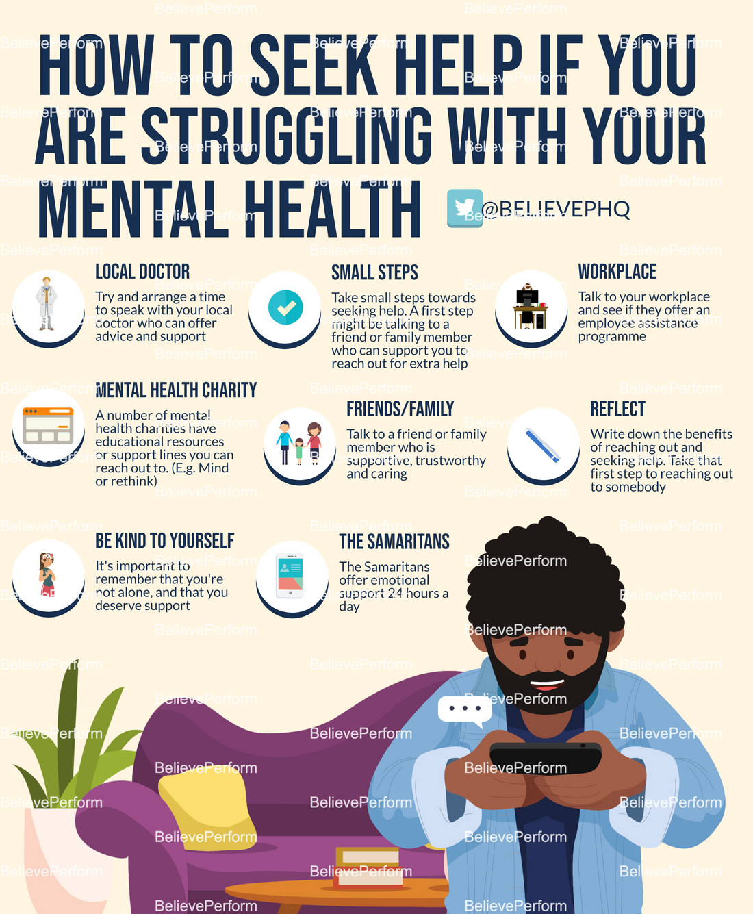 How to support someone with a mental health problem