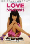 Brittany Murphy poses playfully for the "Love and Other Disasters" movie poster, showcasing the romantic comedy film.
