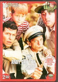 The Andy Griffith Show DVD cover features Andy, Barney Fife, and Opie in a comedic scene from the classic TV show.
