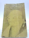 Close-up shows the vintage Penguin Classics edition of Lao Tzu's Tao Te Ching book.
