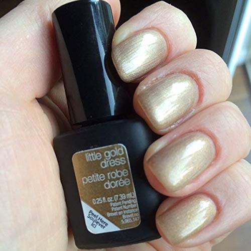 Sensationail Gel Polish, Little Gold Dress