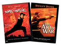 DVD covers feature Jet Li in "Romeo Must Die" and Wesley Snipes in "The Art of War" action movies.
