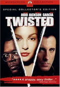 Movie poster for "Twisted" features Judd, Jackson, and Garcia in a suspenseful thriller.
