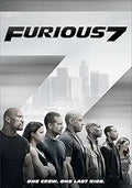 The cast of the action movie "Furious 7" stands united with the city skyline in the background, promoting "one last ride."
