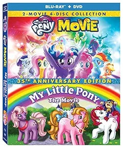 My Little Pony: The Movie 35Th Anniversary Edition: 2-Movie 4-Disc Collection - DVD, BLURAY [Blu-ray]