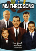 The "My Three Sons" DVD cover features the smiling cast of the classic TV show.
