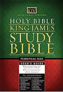 King James Study Bible  Condition USED