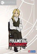 "Fullmetal Alchemist: Brotherhood DVD cover features Edward Elric sitting pensively against a transmutation circle backdrop."
