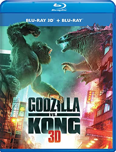Godzilla vs Kong (2021) 3D Blu-ray + Blu-ray NEW MonsterVerse Warner Bros