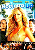 The "Bottoms Up" movie poster features Paris Hilton, Jason Mewes, and David Keith, promising a Tinseltown party.
