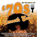Promotional art features a woman with a large afro advertising a "70s Smooth Soul" music collection.
