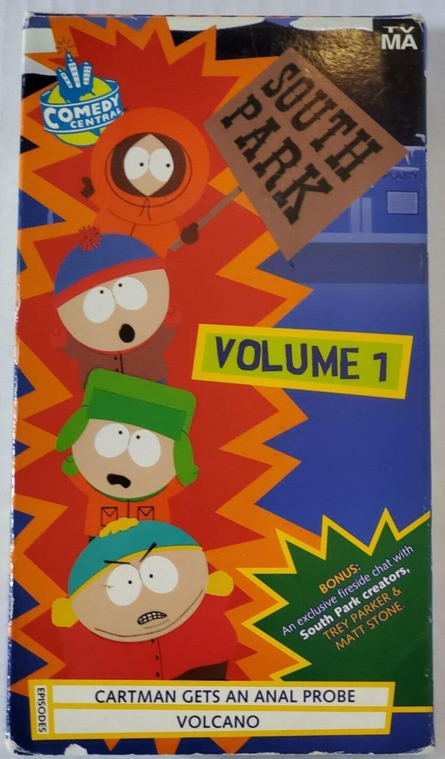 South Park, Vol. 01: Cartman Gets Probe/Volcano [VHS]