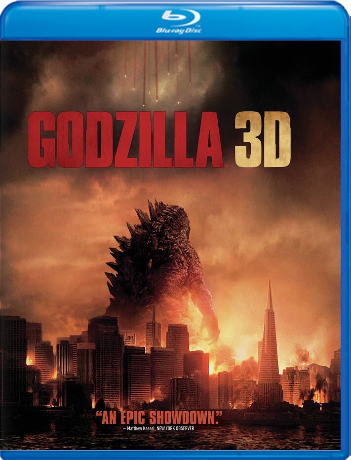 Godzilla (2014) 3D Blu-ray + 2D Blu-ray NEW SEALED Bryan Cranston Warner Bros