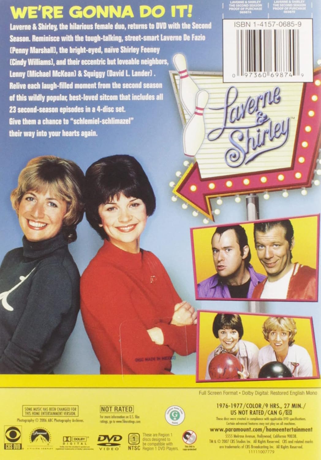 Laverne & Shirley: Season 2 (DVD)