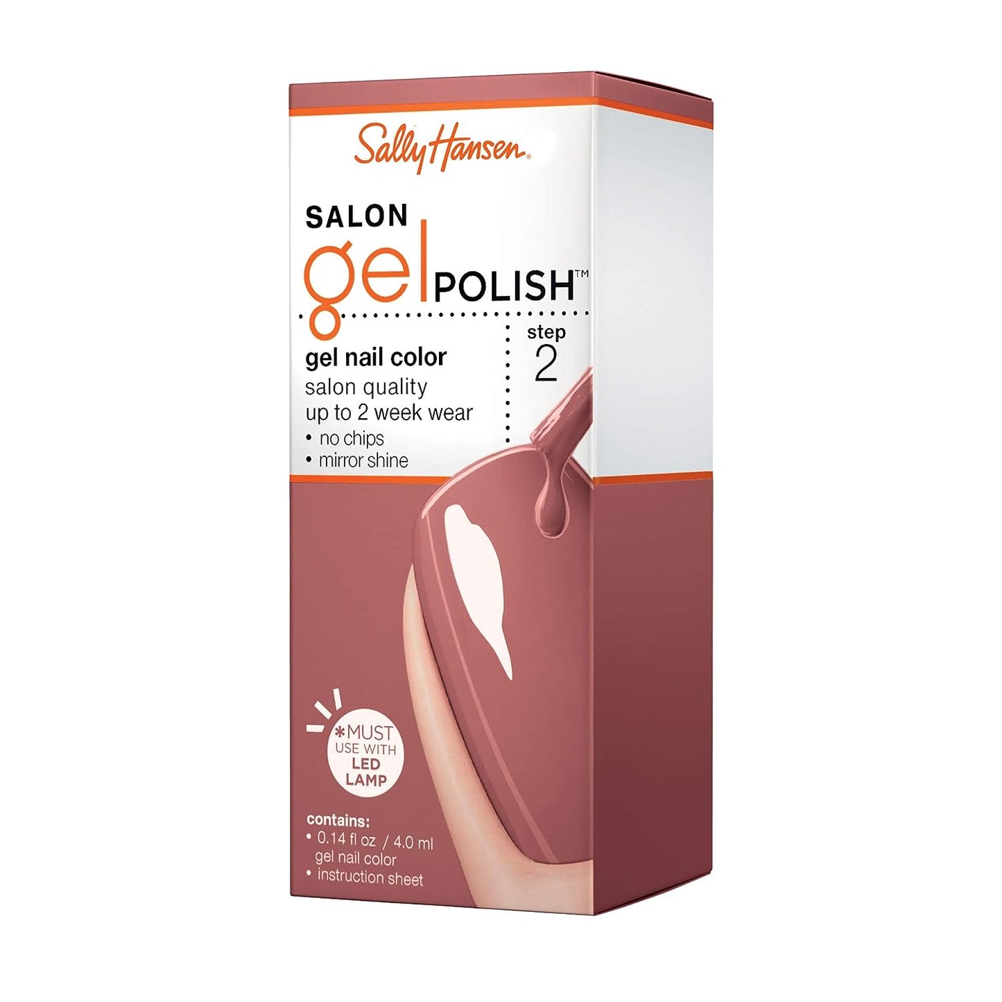 Sally Hansen Salon Pro Gel, Mudslide, 0.14 Fluid Ounce