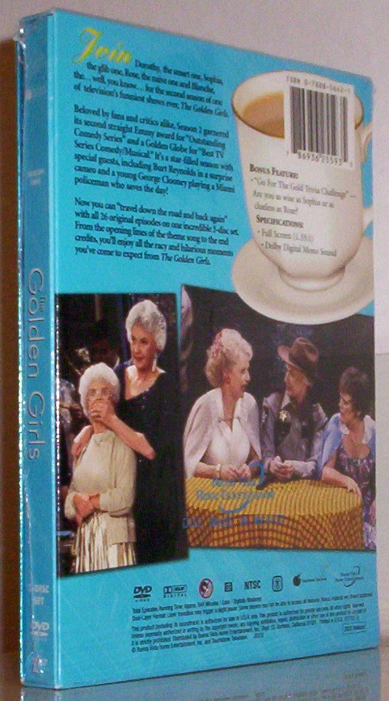 The Golden Girls: Season 2 (DVD)