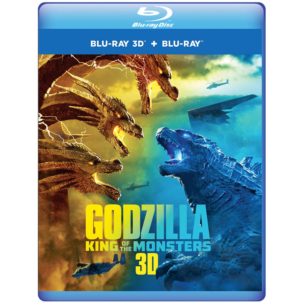 Godzilla King of the Monsters (2019) 3D Blu-ray + Blu-ray NEW Ghidorah Mothra