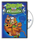 Shaggy holds Scooby-Doo on the cover of the "Scooby-Doo! and the Robots" DVD.
