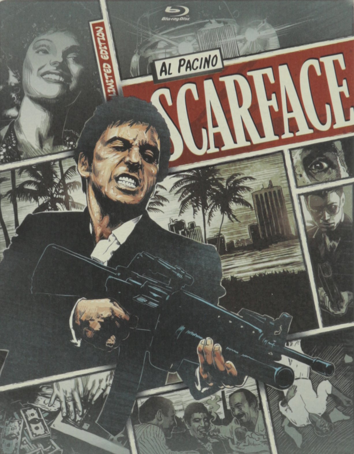 Scarface Limited Edition Steelbook (Blu-ray/Dvd) (2013)