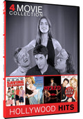 Promotional cover for a Hollywood Hits 4-movie collection features actors from Saving Silverman, Little Black Book, Hexed, and Life Without Dick.
