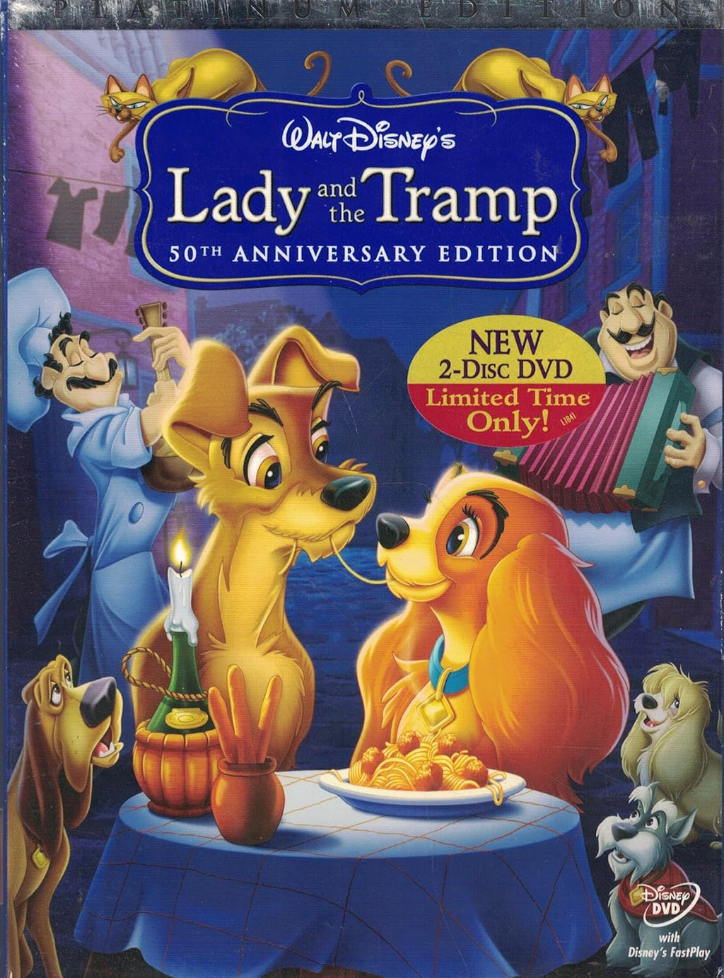 Lady and the Tramp (Two-Disc 50th Anniversary Platinum Edition) (DVD)