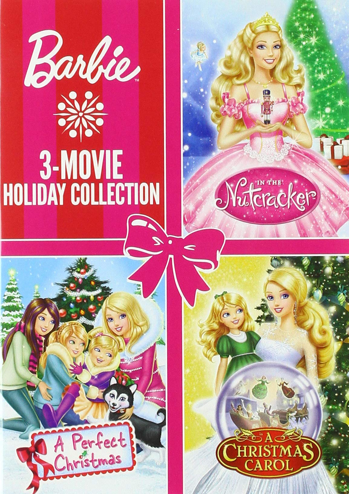 Barbie: 3-Movie Holiday Collection (Barbie: A Perfect Christmas / Barbie in a Christmas Carol / Barbie in the Nutcracker) [DVD] [DVD]