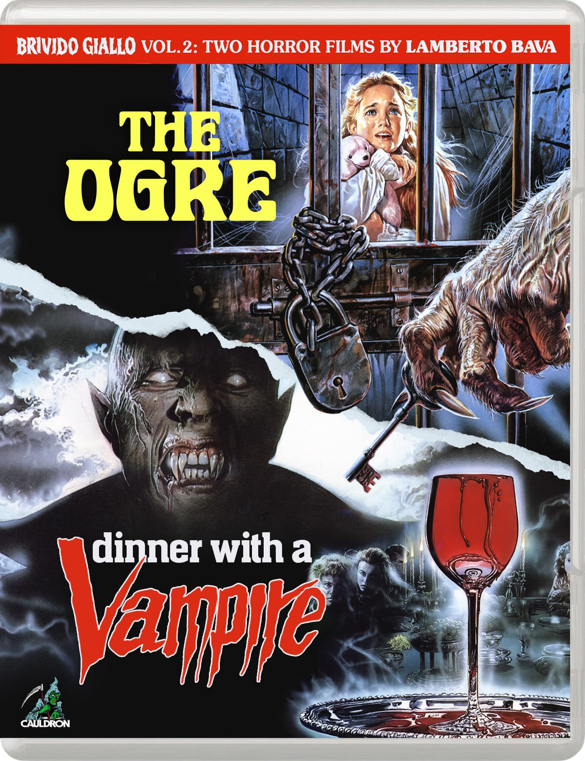 Brivido Giallo Vol. 2 (The Ogre / Dinner with a Vampire) [Standard Edition ] [Blu-ray]
