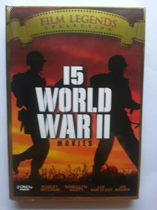15 World War II Movies 2-Piece DVD Set (DVD)