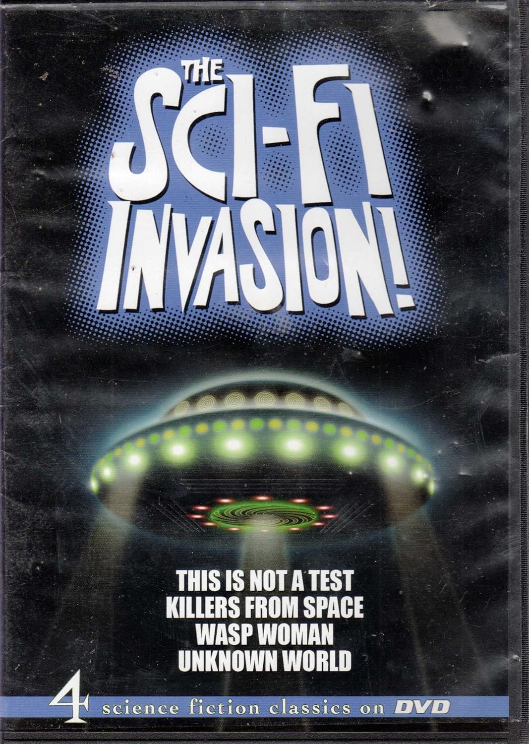 The Sci-Fi Invasion 4 Movies (This is Not a Test, Killers From Space, Wasp Woman, + Unknown World) (DVD)