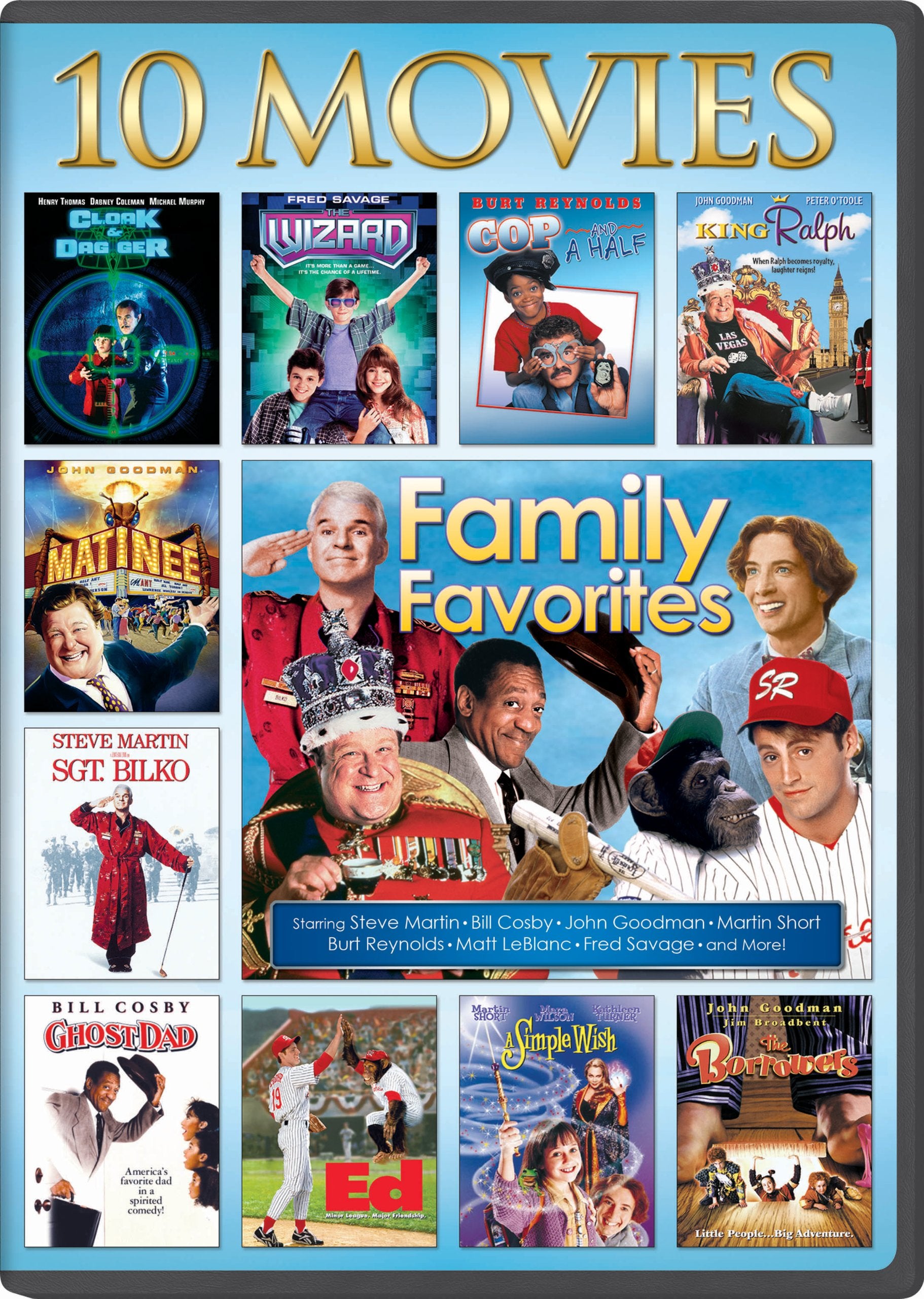 Family Favorites: 10-Movie Collection [DVD]