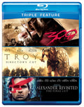 Alexander Revisited / Troy / 300 (Triple-Feature) [Blu-ray]