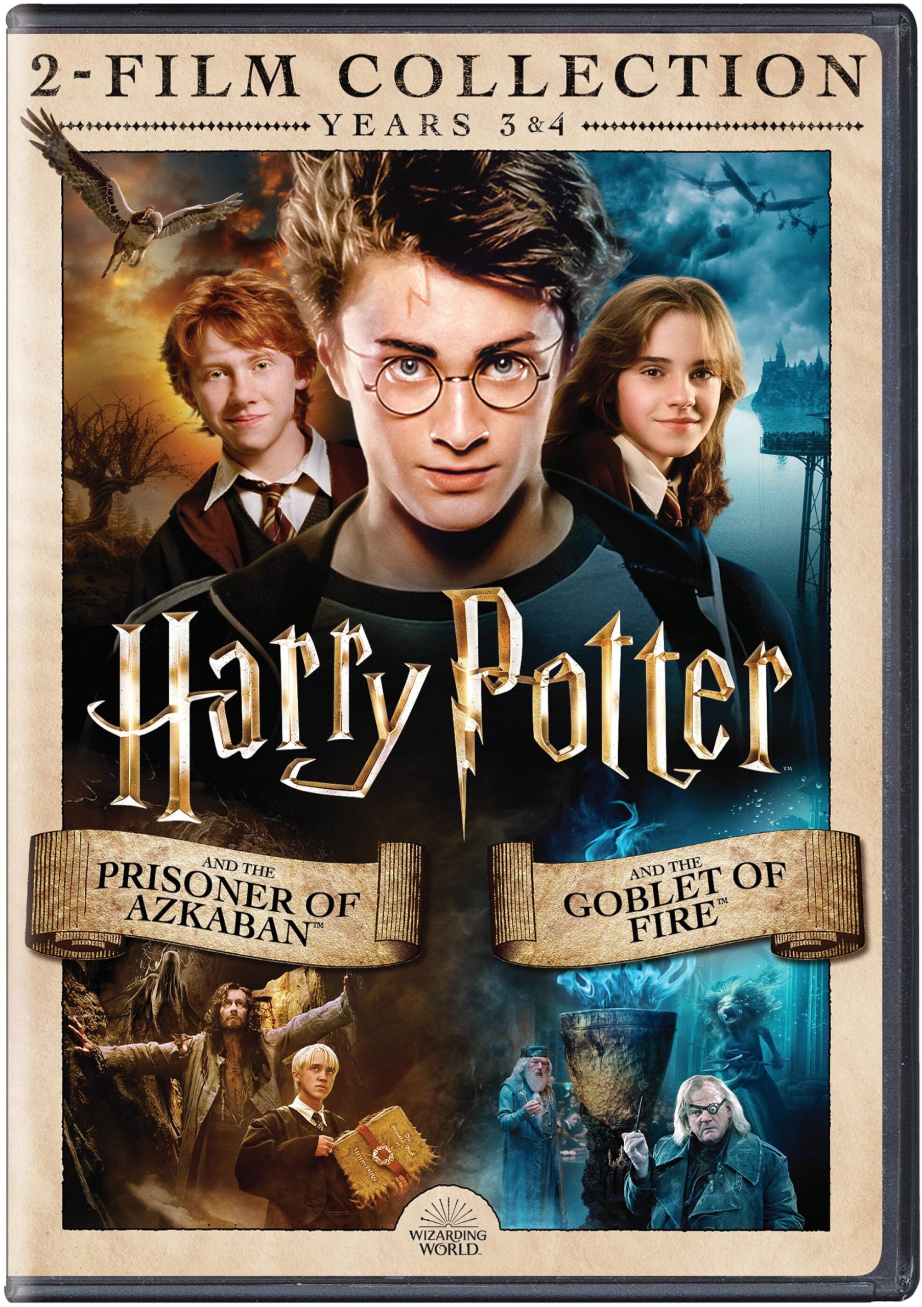 Harry Potter: Prisioner of Azkaban / Goblet of Fire (2pack/DVD) (DVD) [DVD]