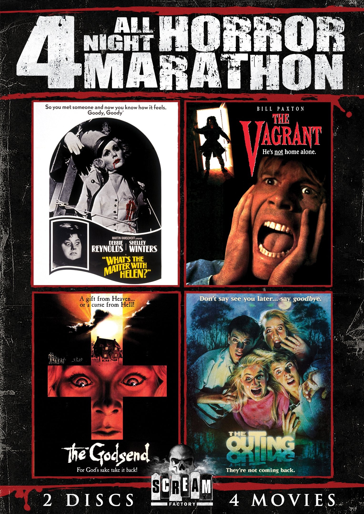 ALL NIGHT HORROR MARATHON V1 DVD [DVD]