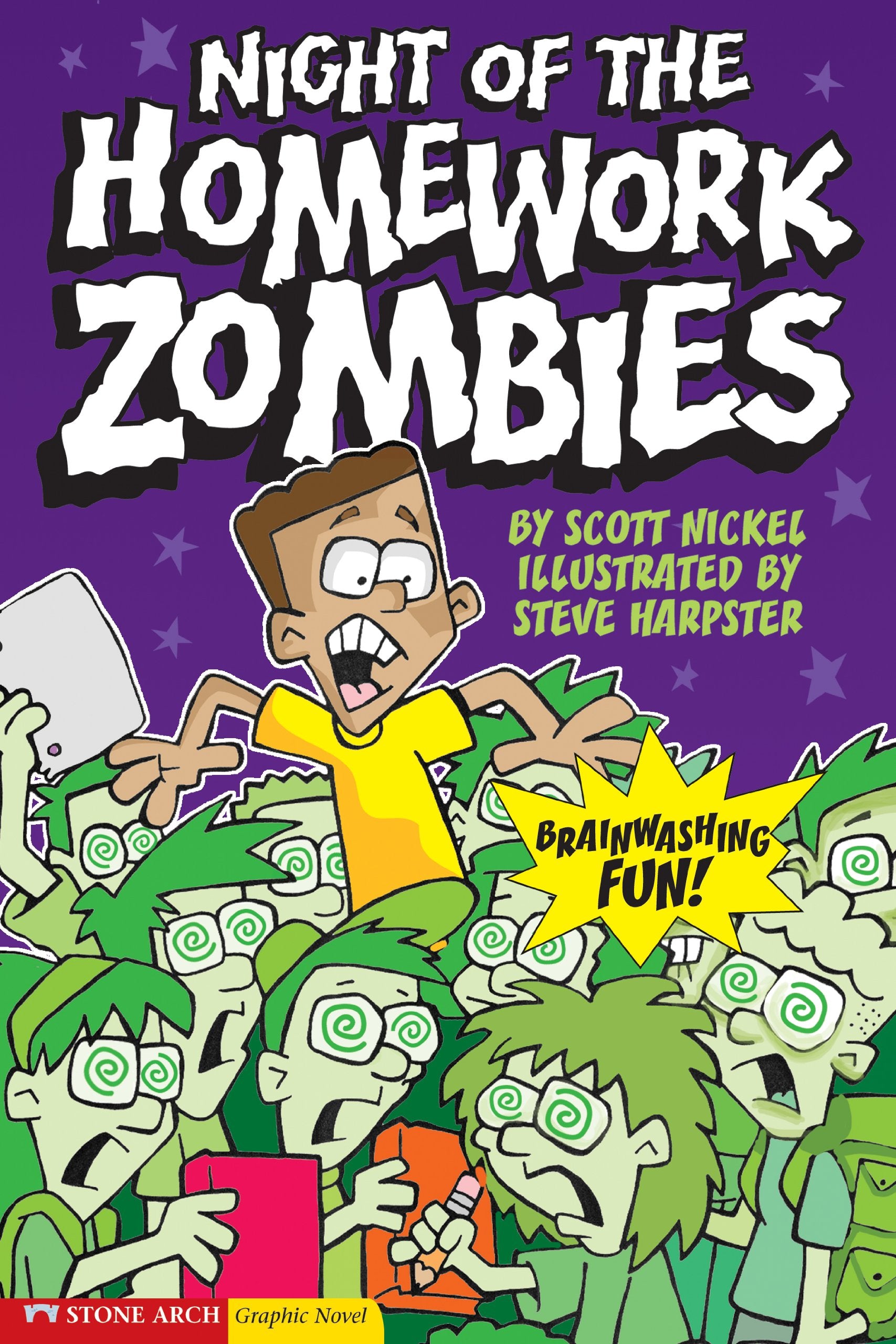 Night of the Homework Zombies (Graphic Sparks)