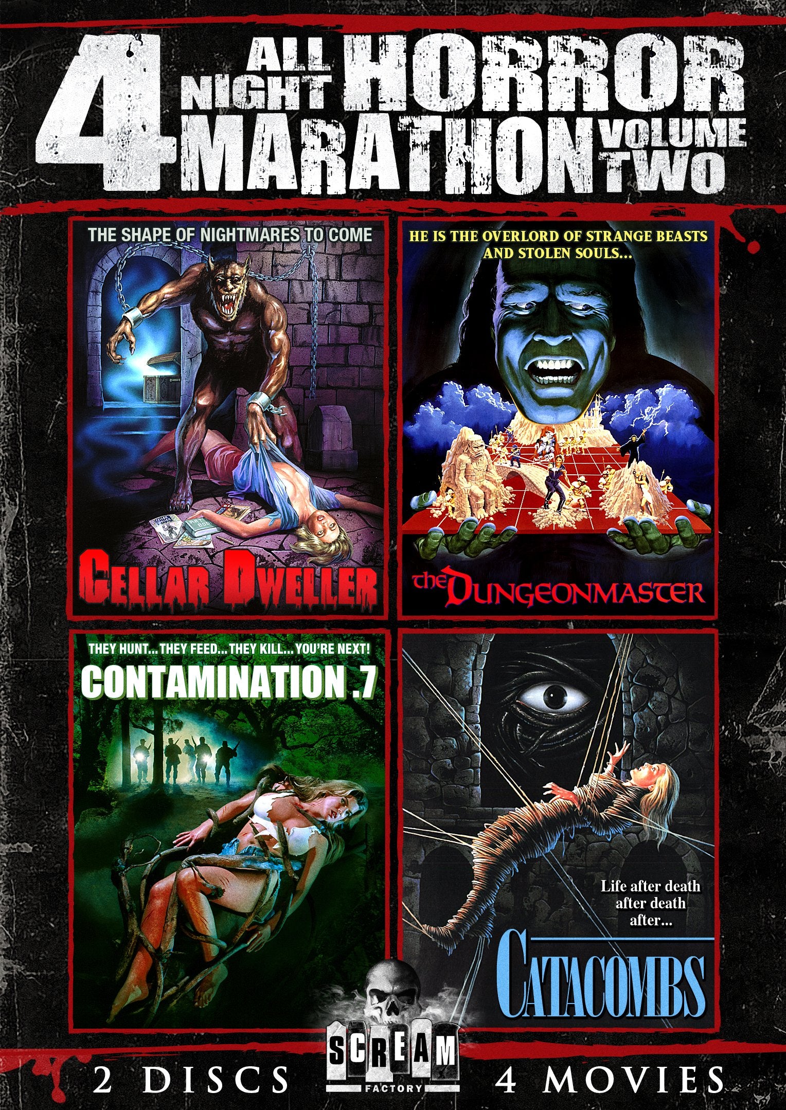 ALL NIGHT HORROR MARATHON V2 DVD [DVD]