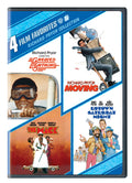 Richard Pryor's "4 Film Favorites" DVD collection features "Greased Lightning," "Moving," "The Mack," and "Uptown Saturday Night."
