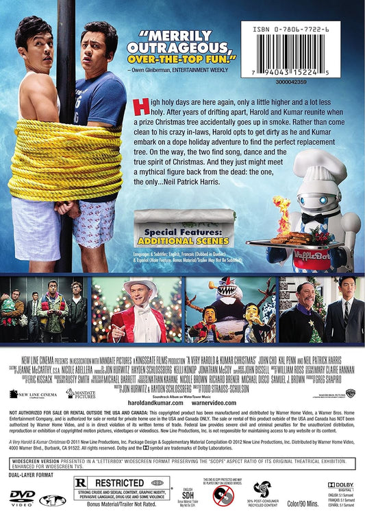 A Very Harold & Kumar Christmas (DVD)
