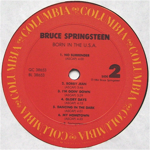 Bruce Springsteen – Born In The U.S.A. - USED
