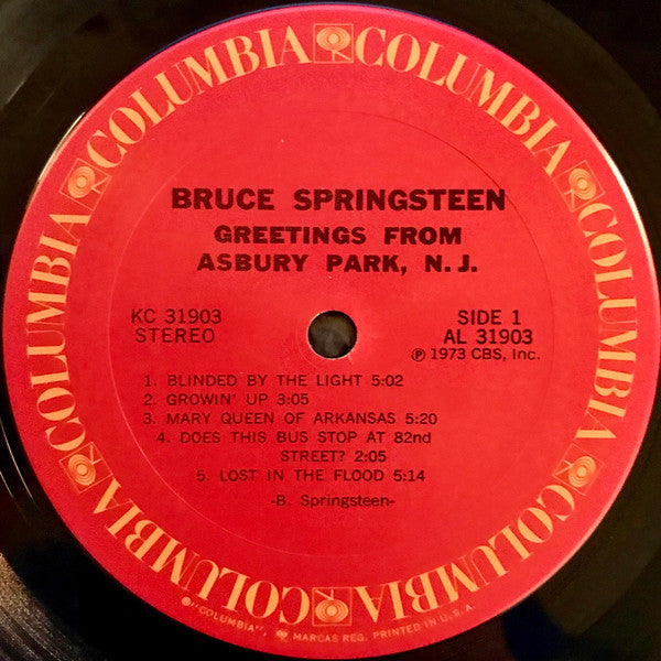 Bruce Springsteen – Greetings From Asbury Park, N.J.