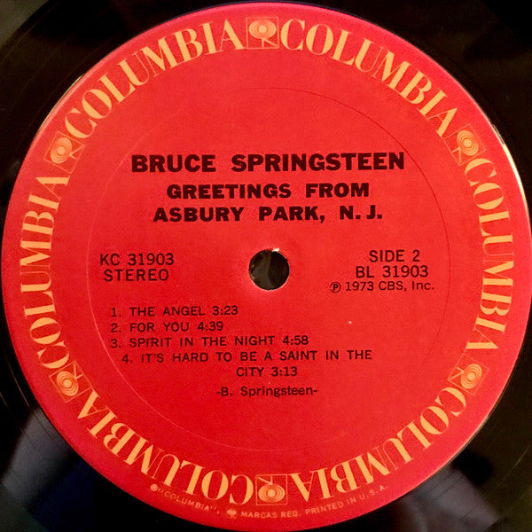 Bruce Springsteen – Greetings From Asbury Park, N.J.