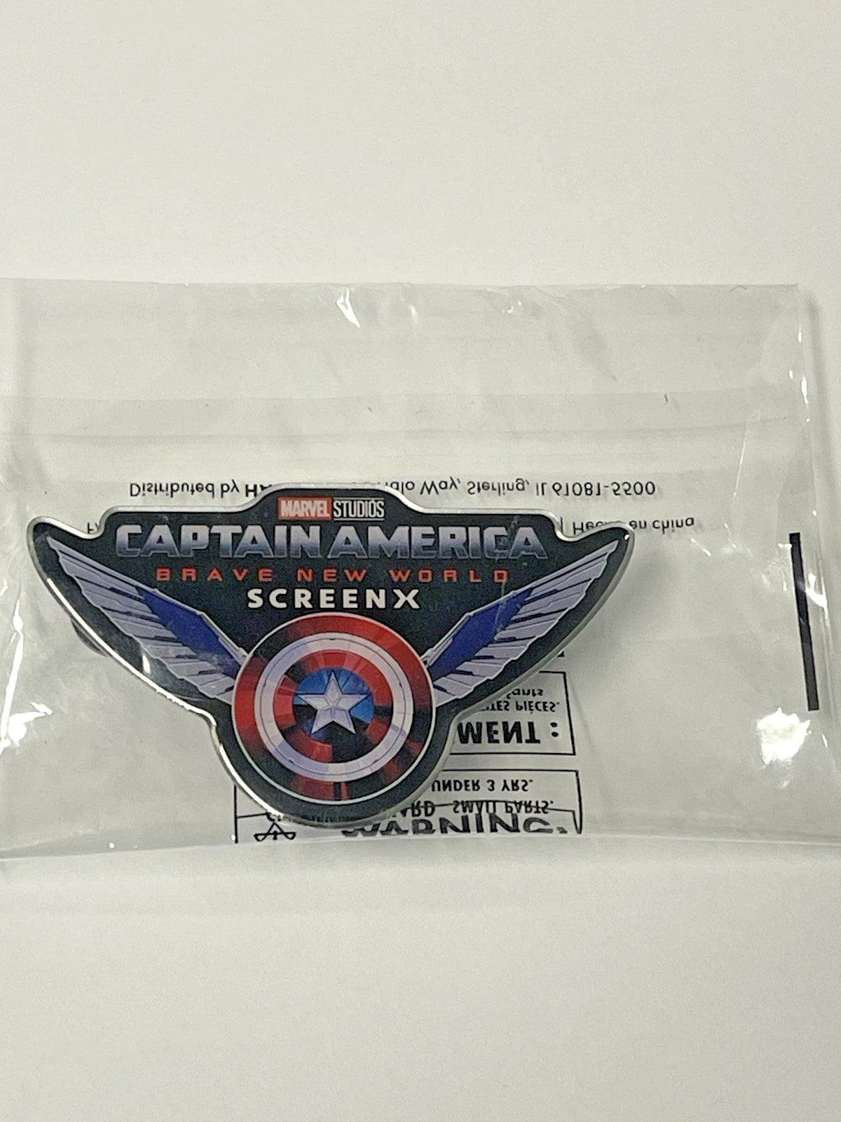 Captain America Brave New World SCREENX 2025 Promo Pin Marvel Studios