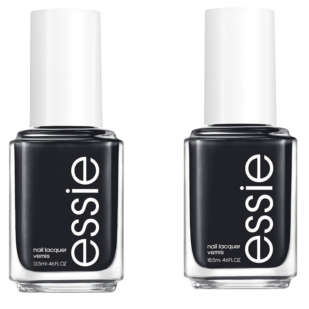 essie Salon-Quality Nail Polish, 8-Free Vegan, Push Play Collection, Black, Climbing High, 0.46 oz. Pack (2)