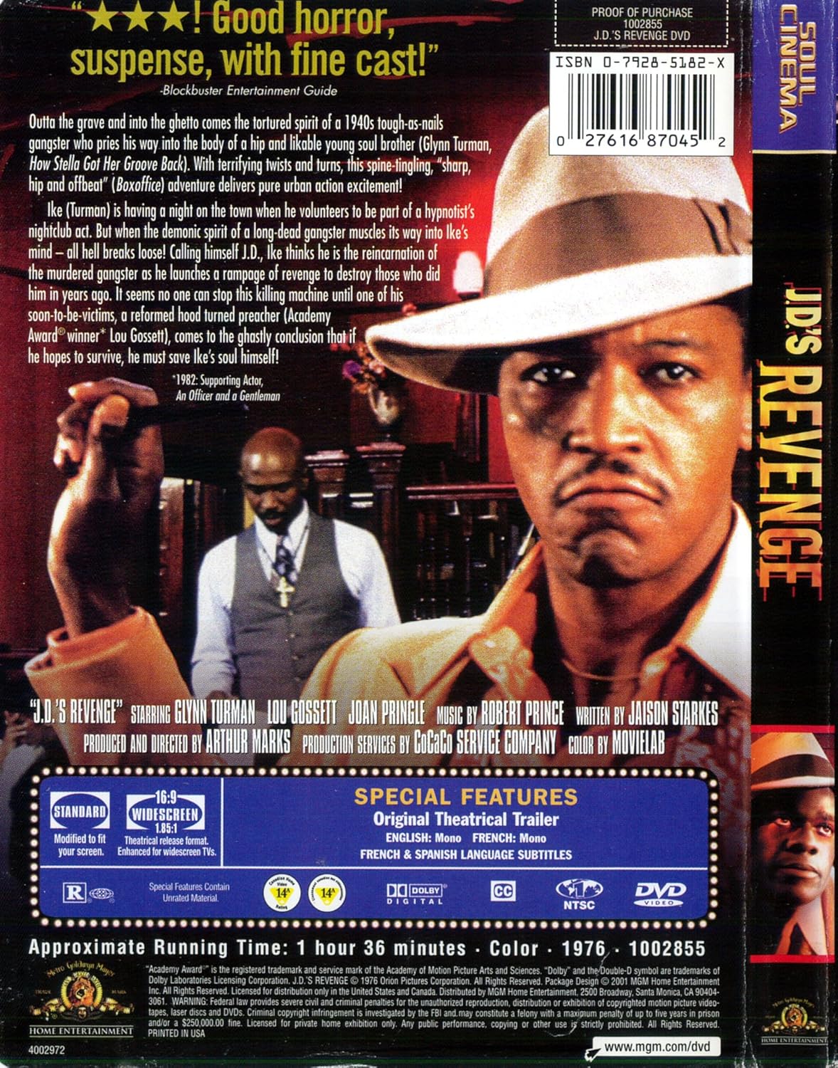 J.D.'s Revenge [DVD] [DVD]