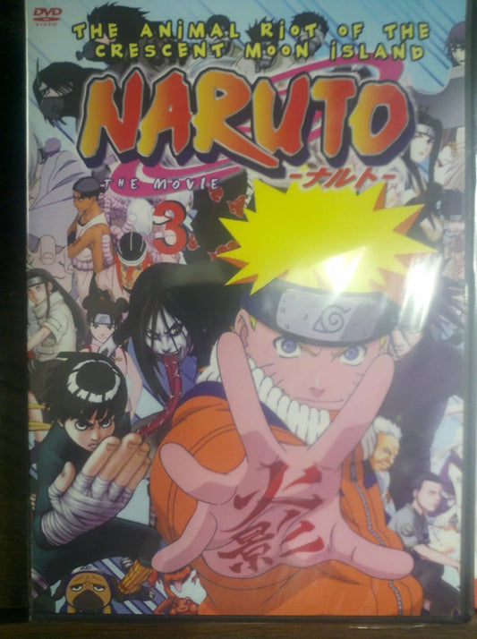 Naruto 3 the Animal Riot of the Crescent Moon Island