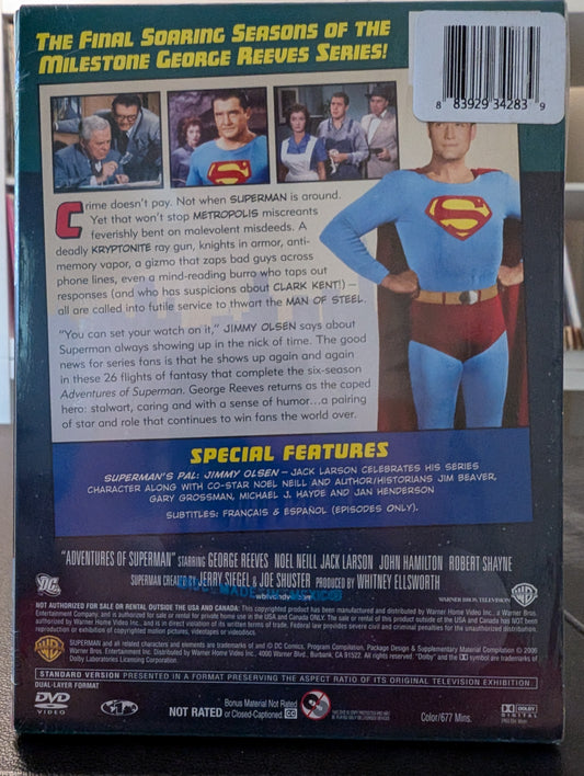 Adventures of Superman: Comp 5th & 6th Seasons (DVD)