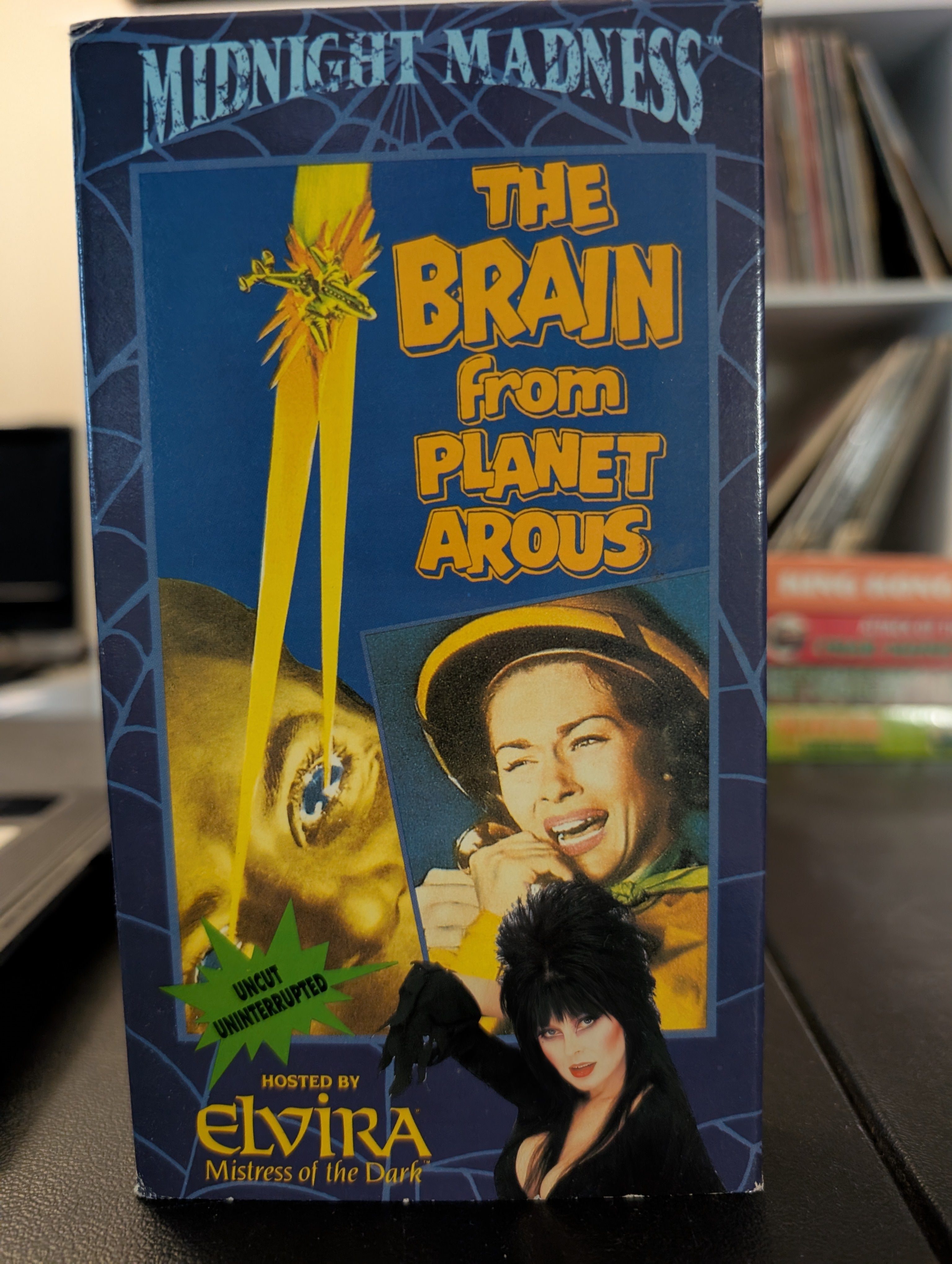 Elvira: Brain from Planet Arous [VHS]