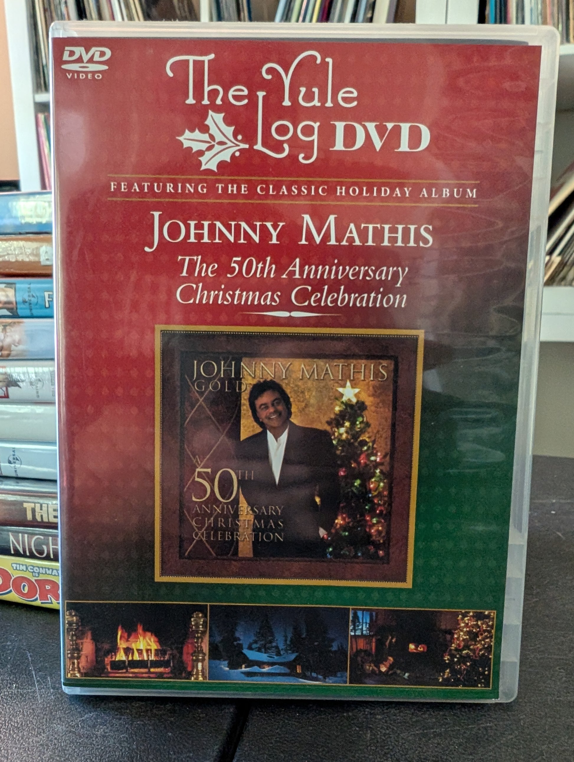 A 50th Anniversary Christmas - The Yule Log (DVD) USED: LIKE NEW