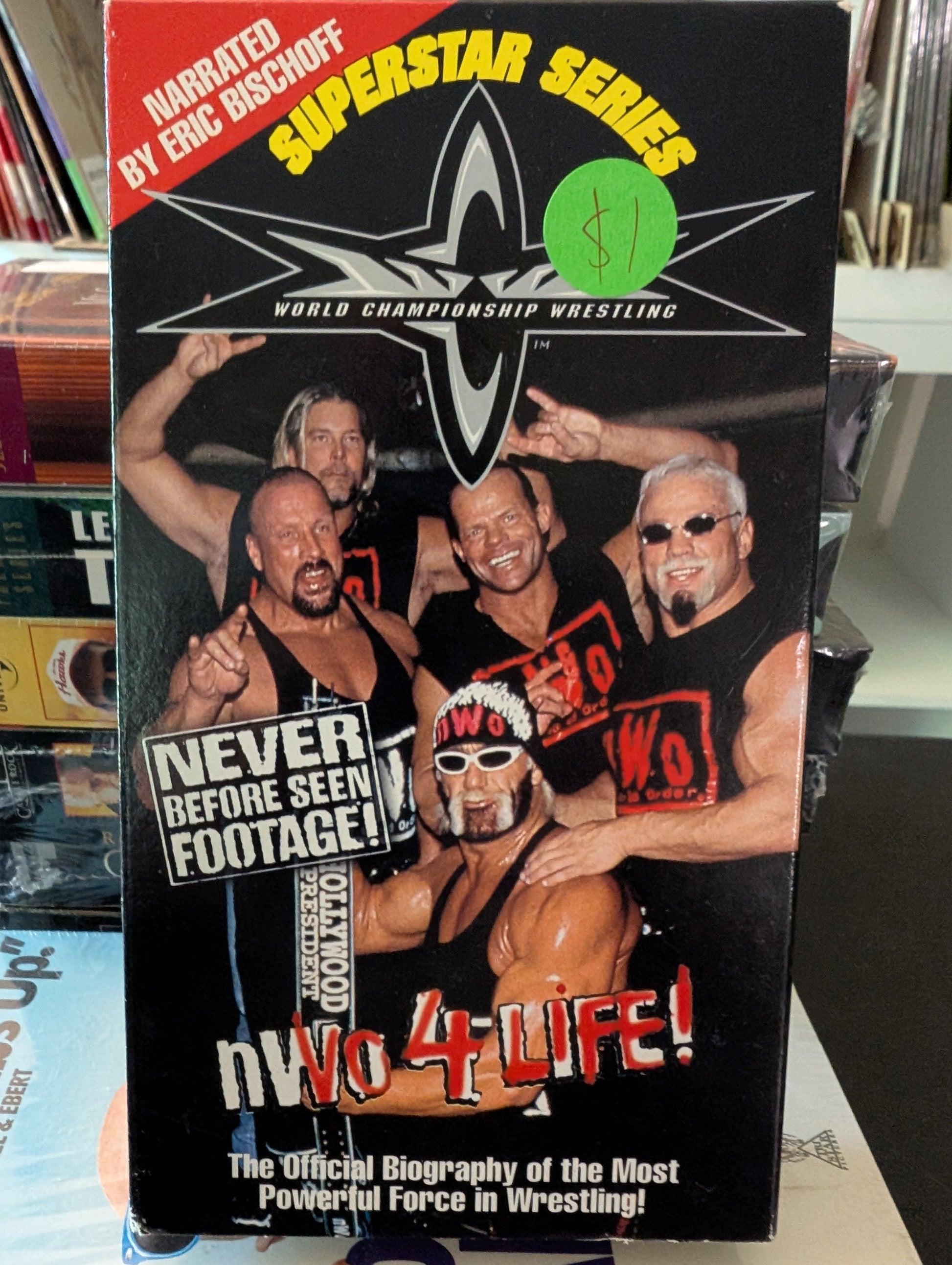 Superstar Series: Nwo 4 Life [VHS]  USED: VERY GOOD
